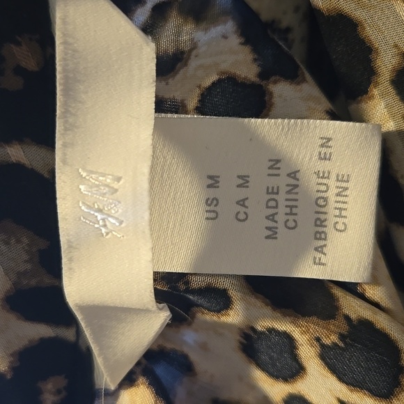 NWOT H & M Leopard Print Top - Picture 10 of 10